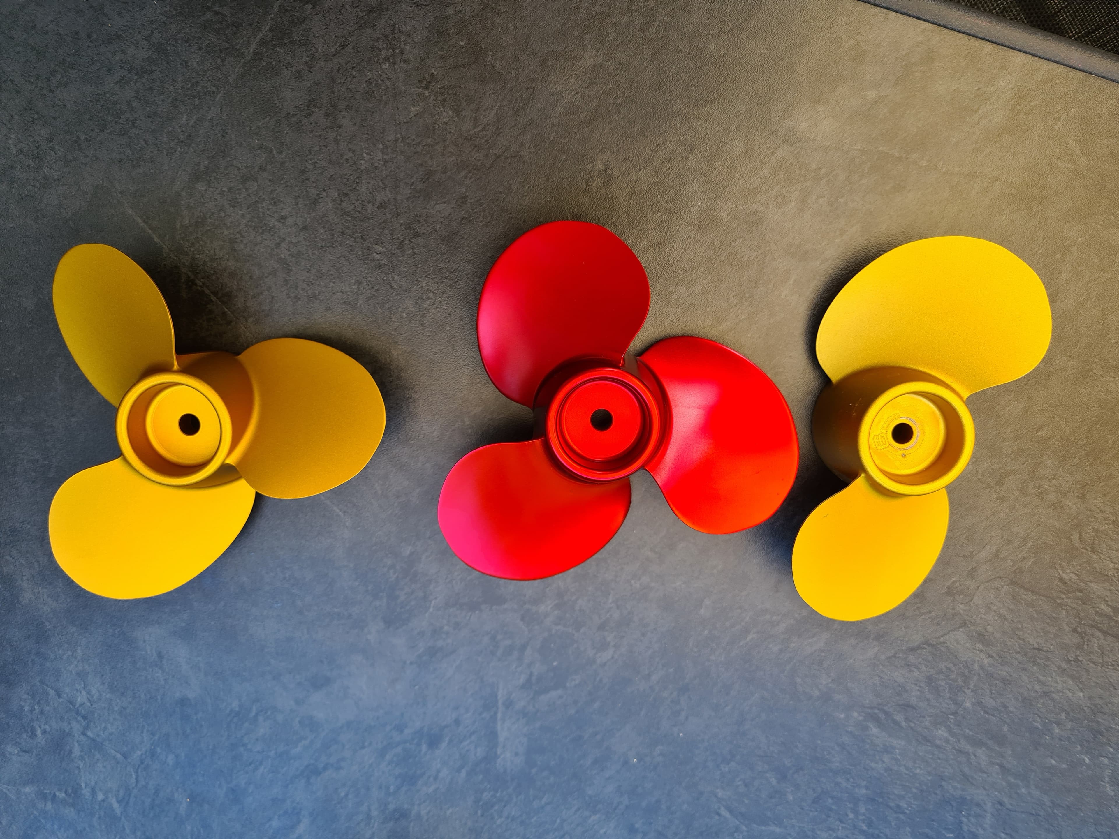 Aluminium gefräste und pulverbeschichtete Propeller